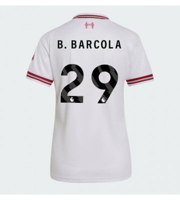 Liverpool Bradley Barcola #29 Bortatröja Dam 2026-27 Kortärmad